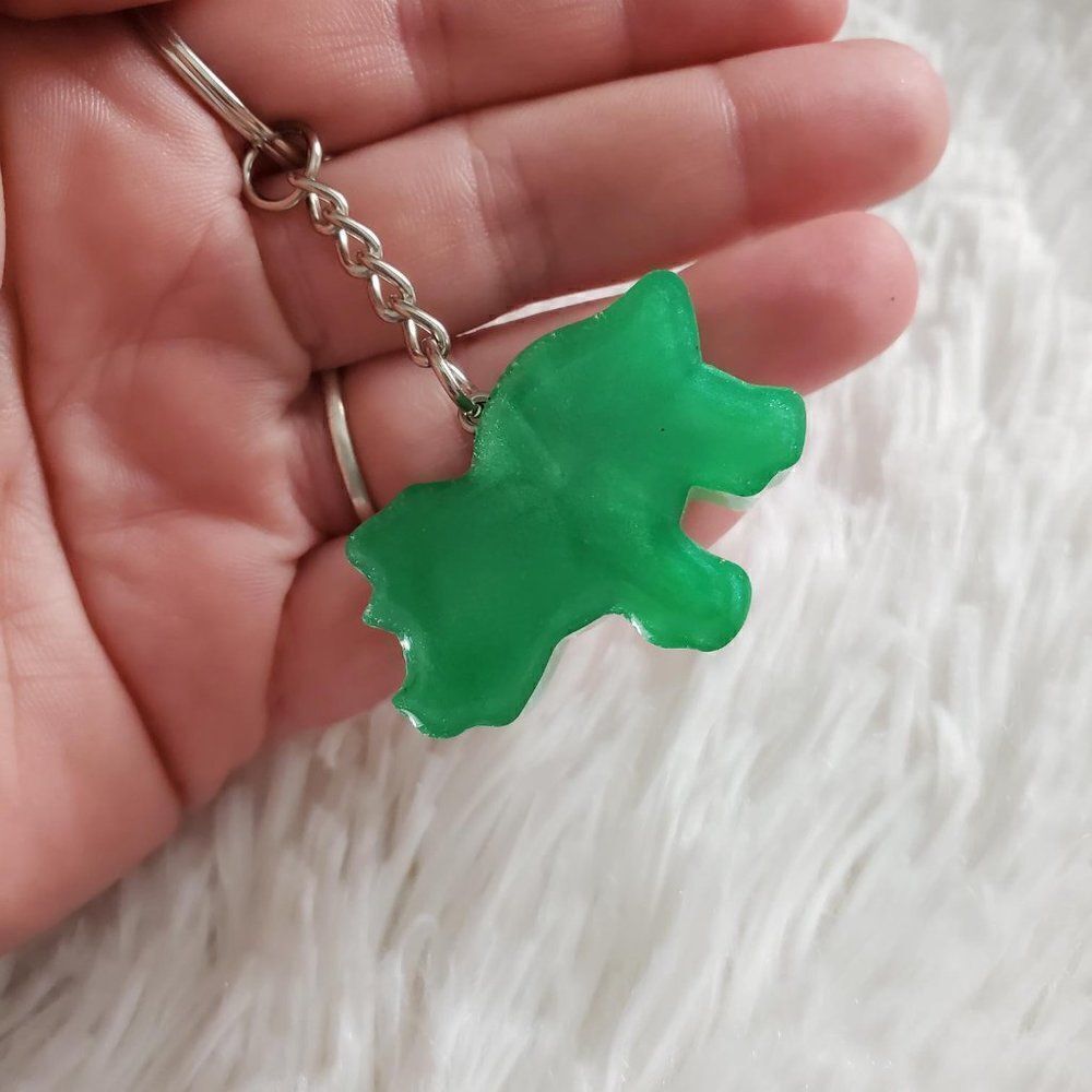 Dinosaur Resin Keychain   - Picture 13 of 16